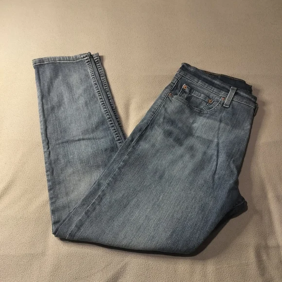 Levi's Light Blue Straight Jeans Mens, Sz 33×32 - Picture 9 of 10